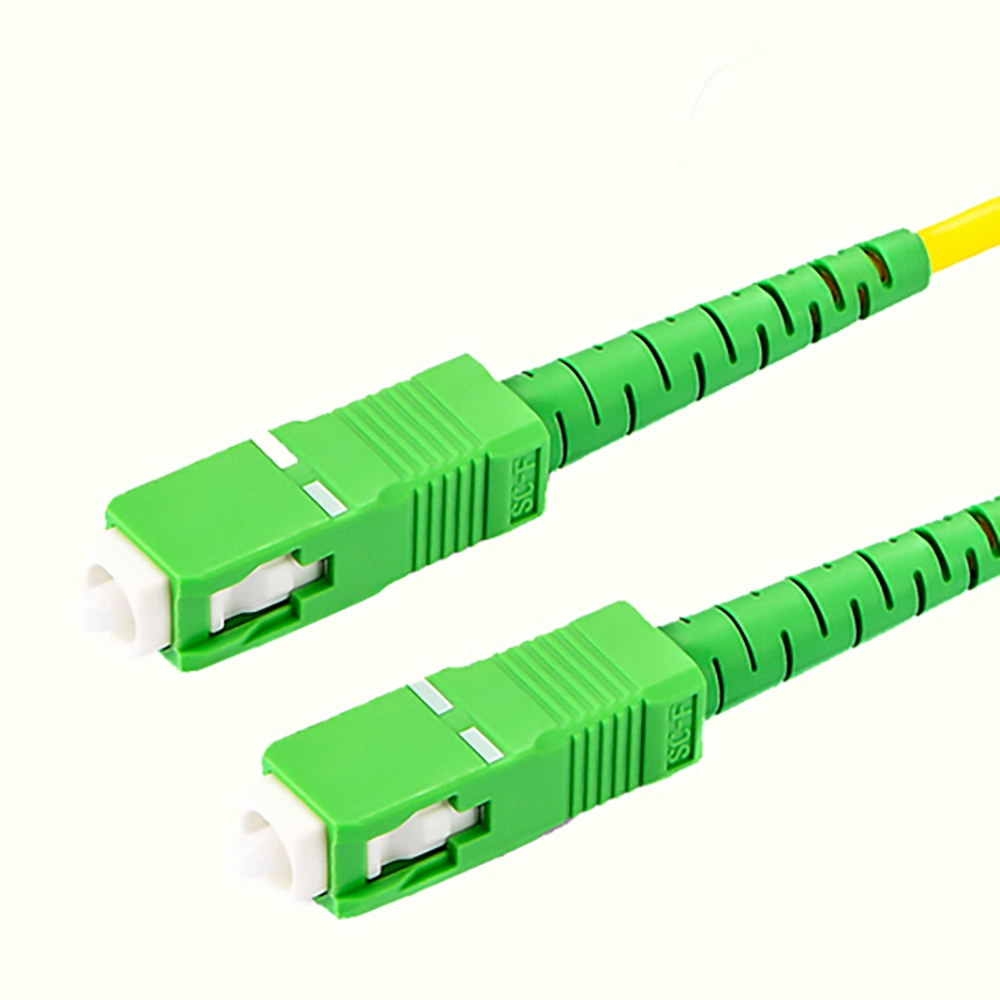 Sc APC Sm Simplex Fiber Optic Patch Cord