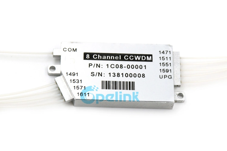 High Quality 8CH Fiber Optic Ccwdm Module, OEM Optical Ccwdm Module with Factory Price