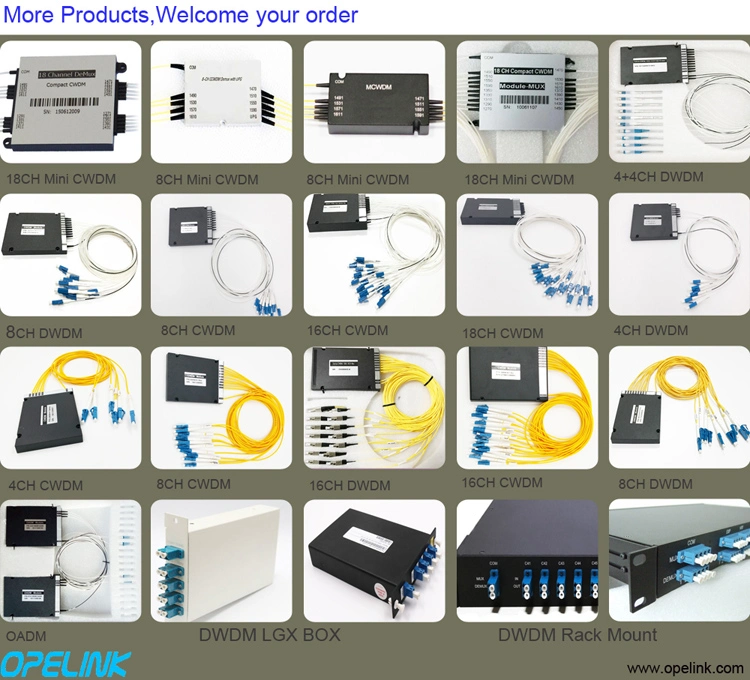 2CH+2CH Optical DWDM OADM with LC/Upc Connector